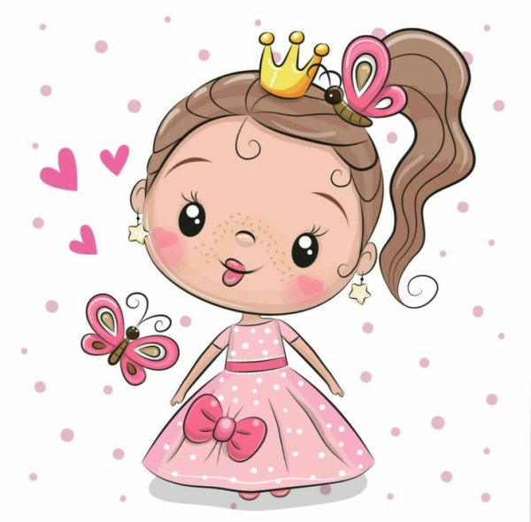 Белоснежка в детстве