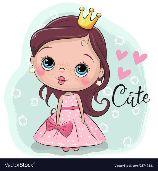 Принцессы Дисней чибики