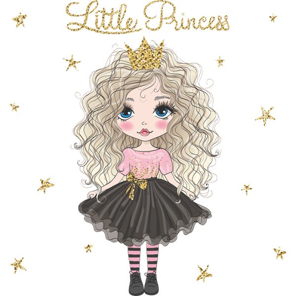 Иллюстрации рисунки девочки little Princess