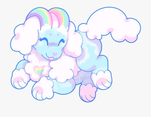 Слоник на облаке