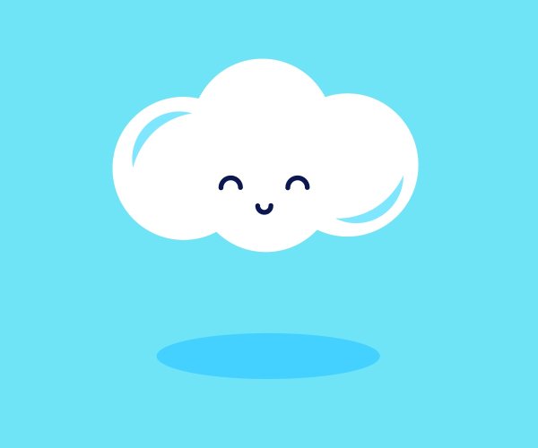 Облака мультяшные