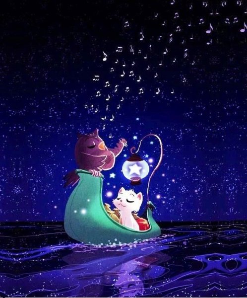 Ночь мультяшки