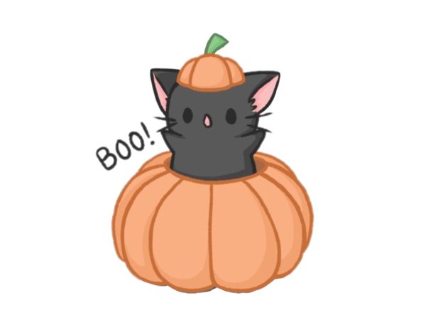 Хэллоуин котики аниме