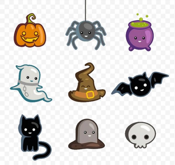 Милые рисунки на Хэллоуин