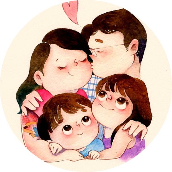 Семейные отношения рисунки