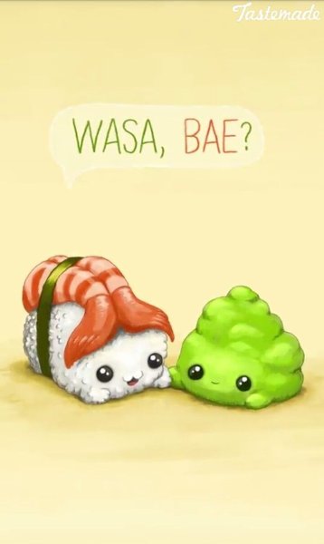 Милые рисунки роллы