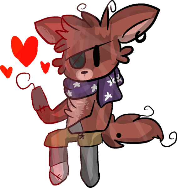 Фокси арт милый