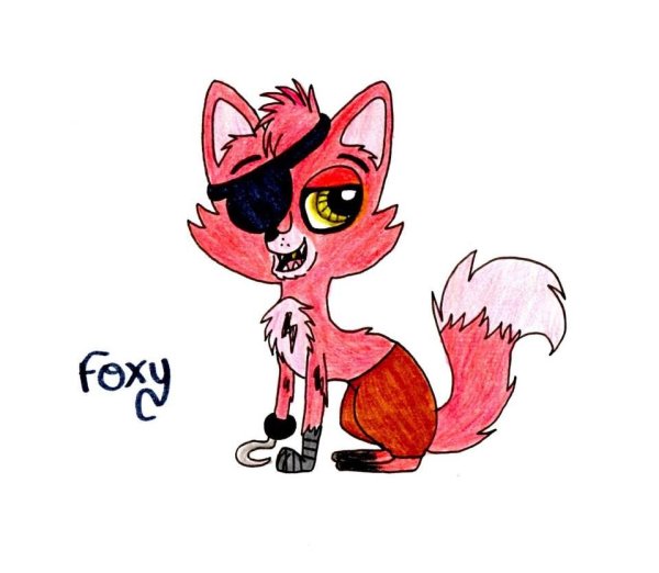 ФНАФ Фокси милый