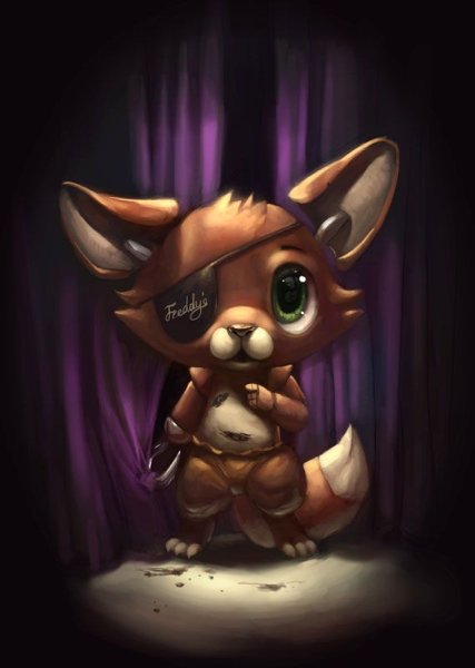 Арты Фредди и Фокси