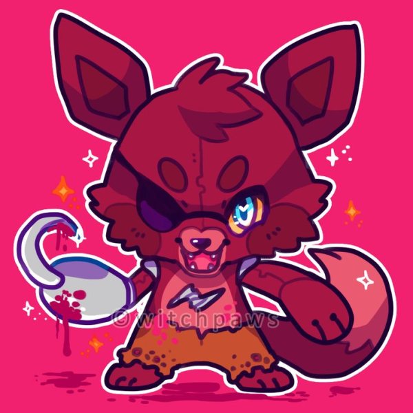 Фокси арт милый