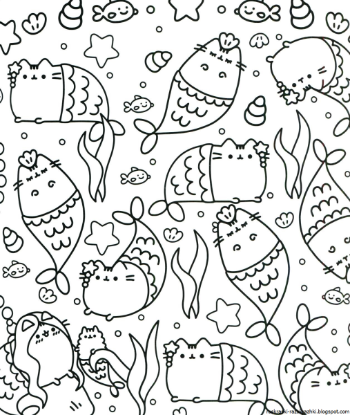 Раскраска антистресс Пушин