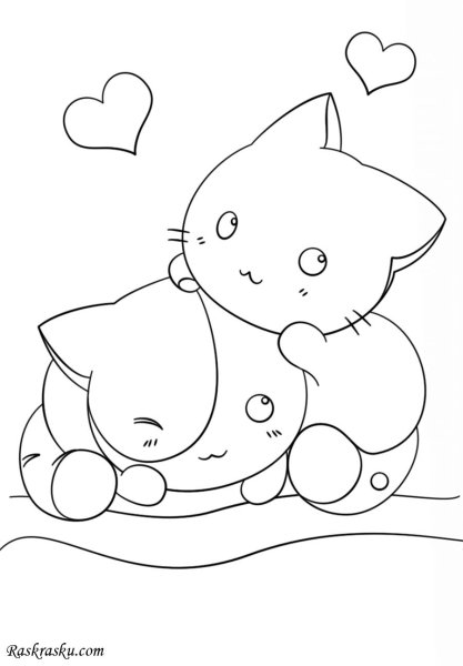 Раскраски милые