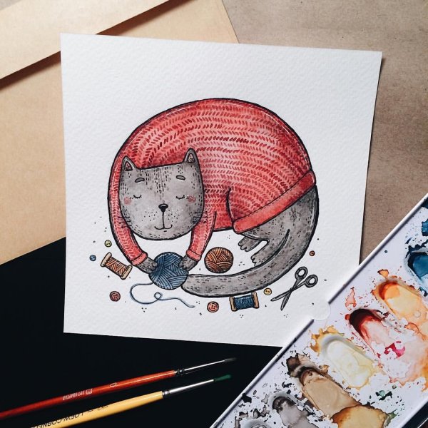 Красивый скетчинг