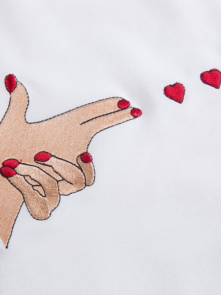 Сердечко пальчиками