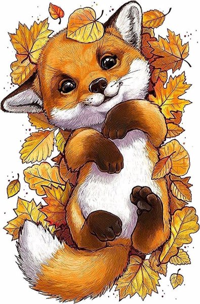 Мультяшные лисички