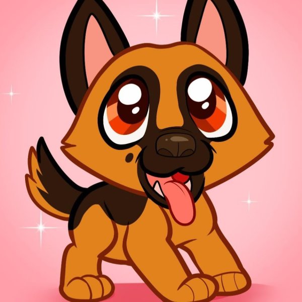 Милые собачки мультяшные