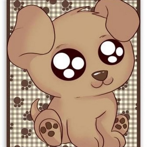 Няшные собачки мультяшные