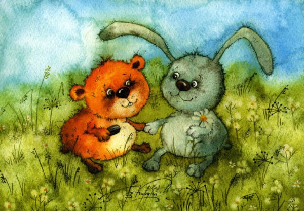 Виктория Кирдий зайцы