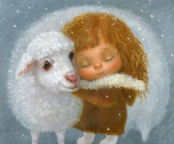 Грузинская художница Нино Чакветадзе зима