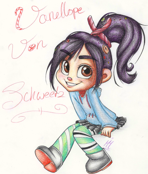 Vanellope von Schweetz взрослая