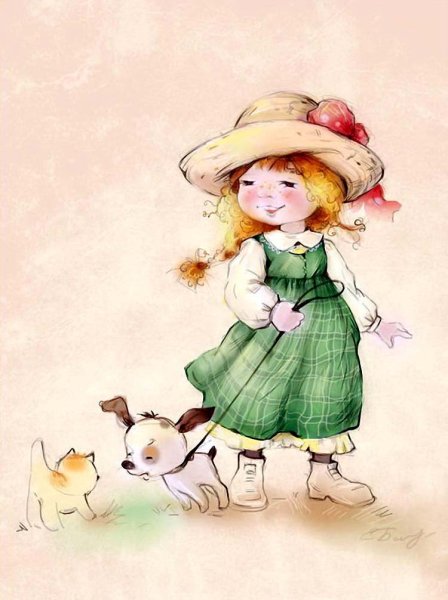 Иллюстрации Марселя Марльера