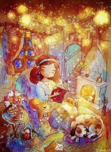 Иллюстрации лисички Чистотина Евгения