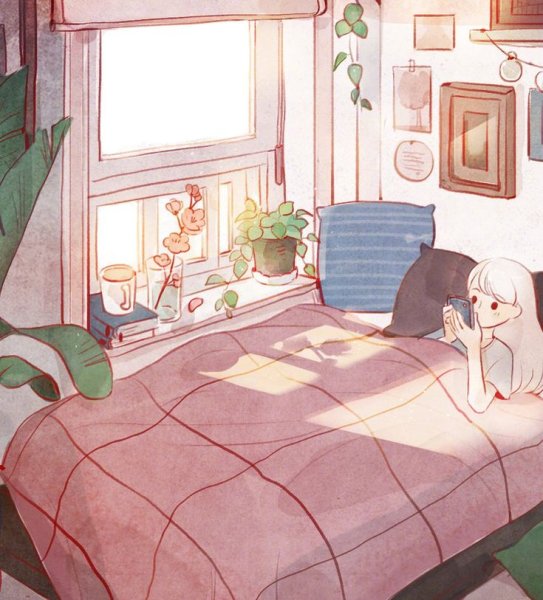 Аниме комната Эстетика