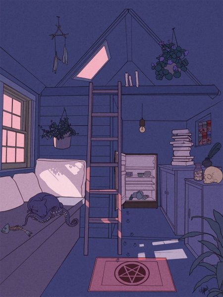 Аниме комната Эстетика