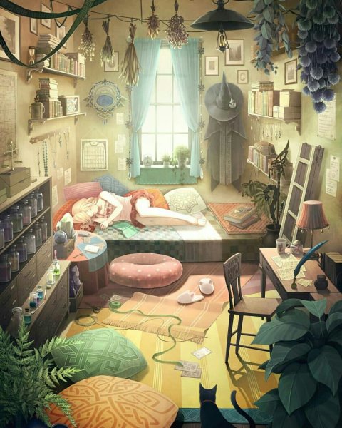 Аниме комната