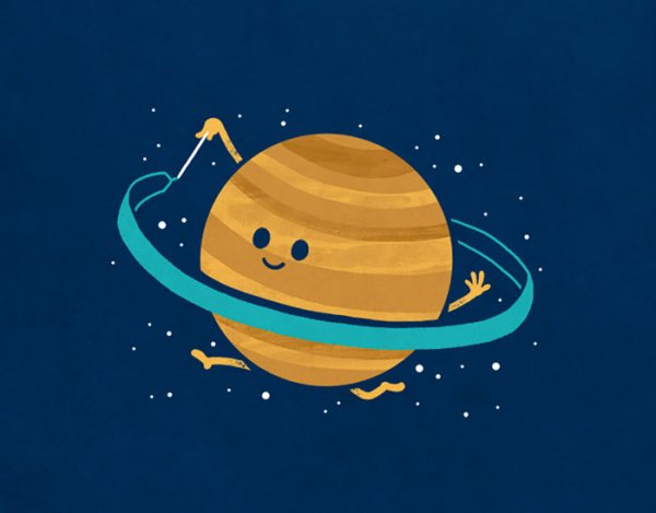 Сатурн иллюстрация