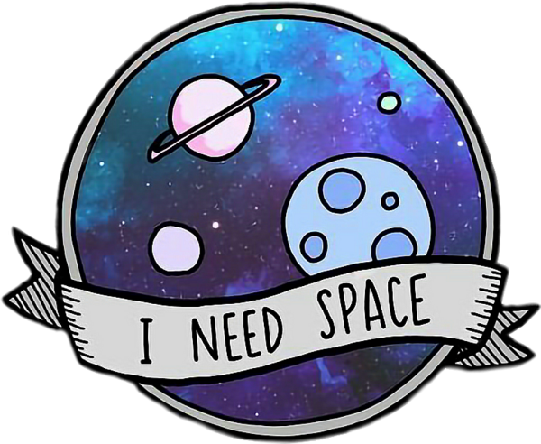 Наклейки в стиле космос