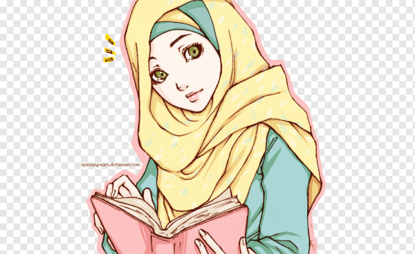 Аниме девушки в хиджабе