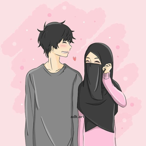 Аниме мусульманки в никабе