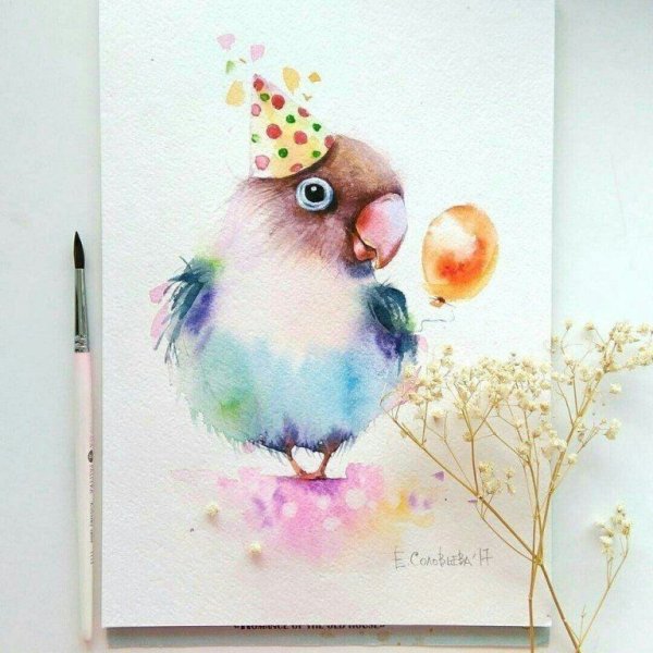 Соловьева Евгения художница акварелист