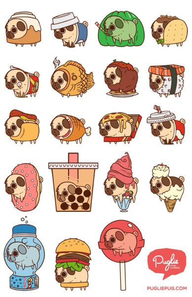 Кавай Мопс Puglie