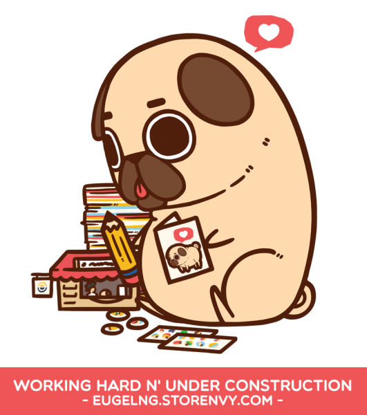 Кавайные мопсы