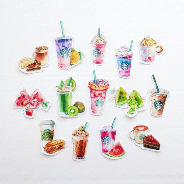 Наклейки напитки