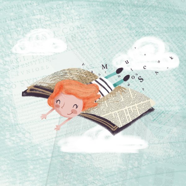 Реклама хобби чтение рисунок