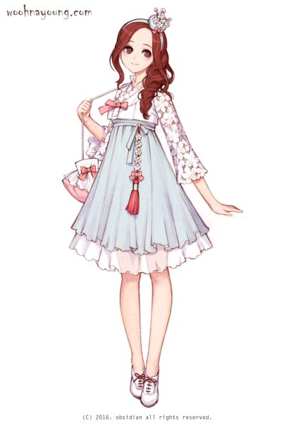 Аниме девушки милые