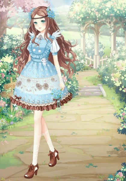 Нарисовать девушку в полный рост