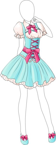 Аниме одежда