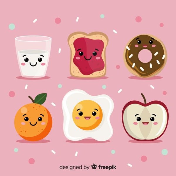 Кавайные фрукты