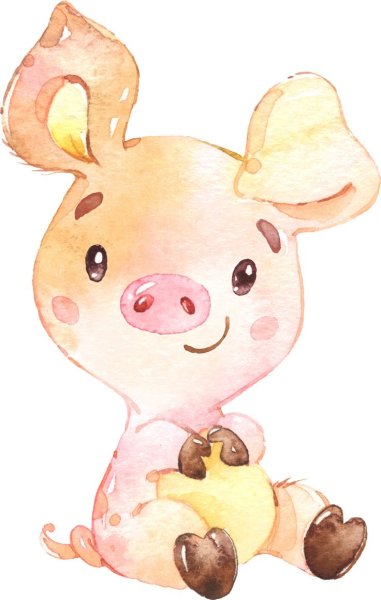 Акварельные зверюшки