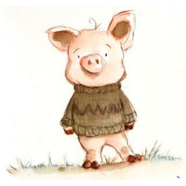 Свинка в пальто