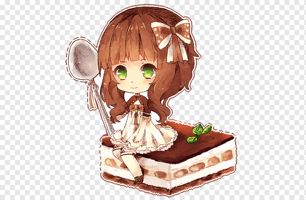 Чиби с тортиком