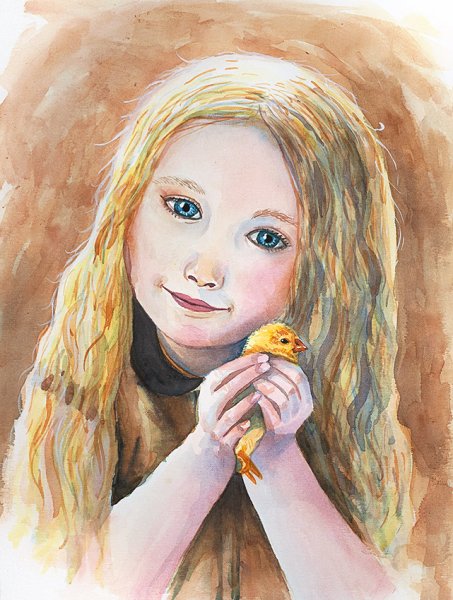 Нарисовать девочку