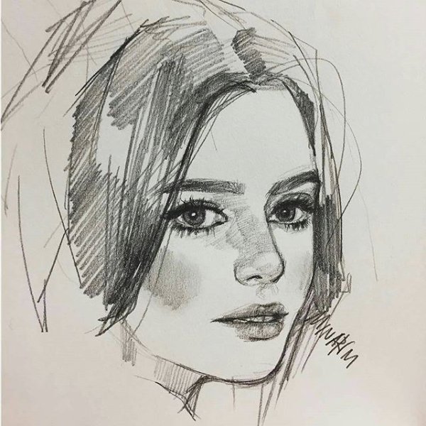 Нежный стиль рисования