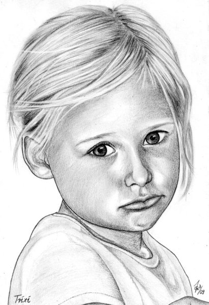 Рисунки девушек легкие цветные