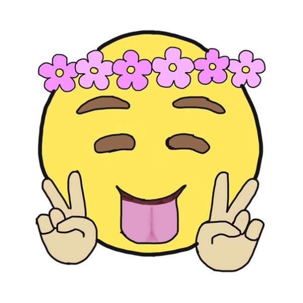 Рисунки смайлики для срисовки