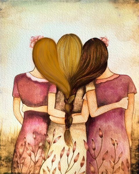 Дружеские рисунки